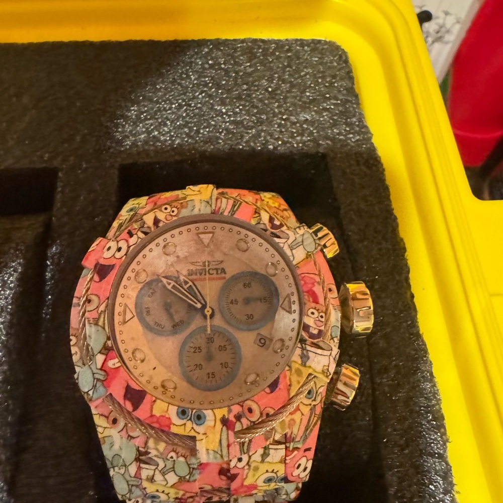 Invicta SpongeBob and Patrick Watch